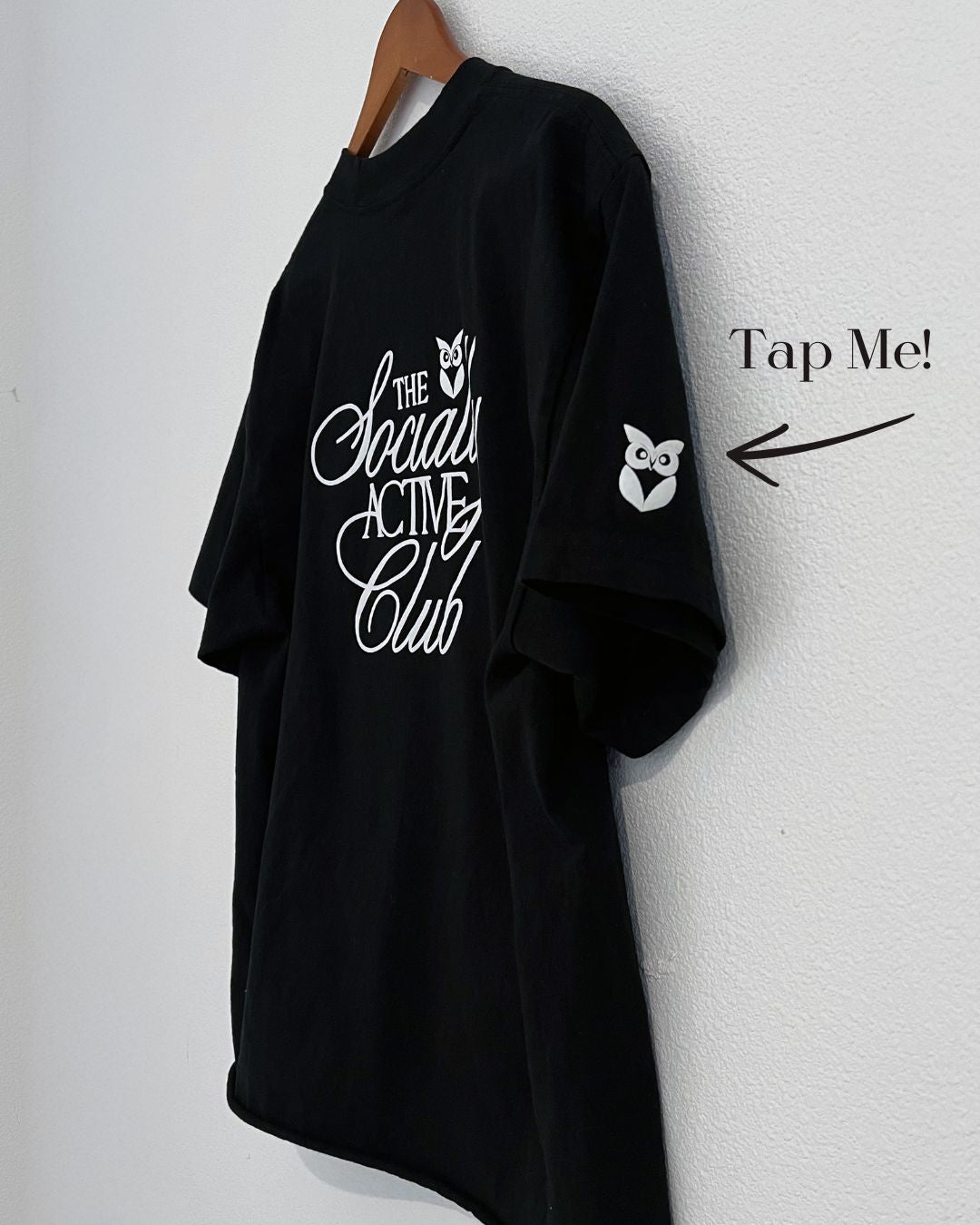 The Socially Active Club Max Heavyweight Tee β 7.5oz