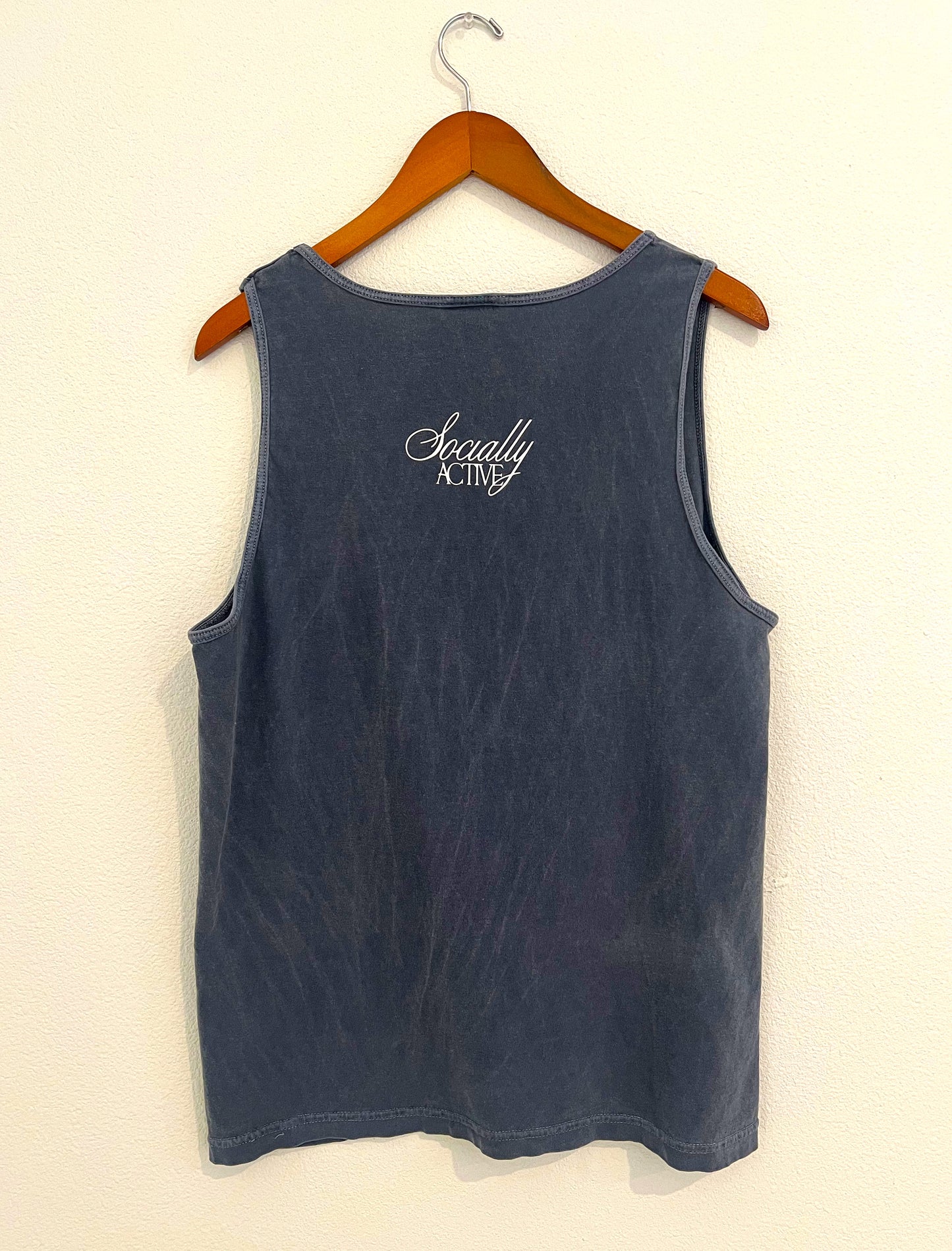 Blue Demin Social Tank