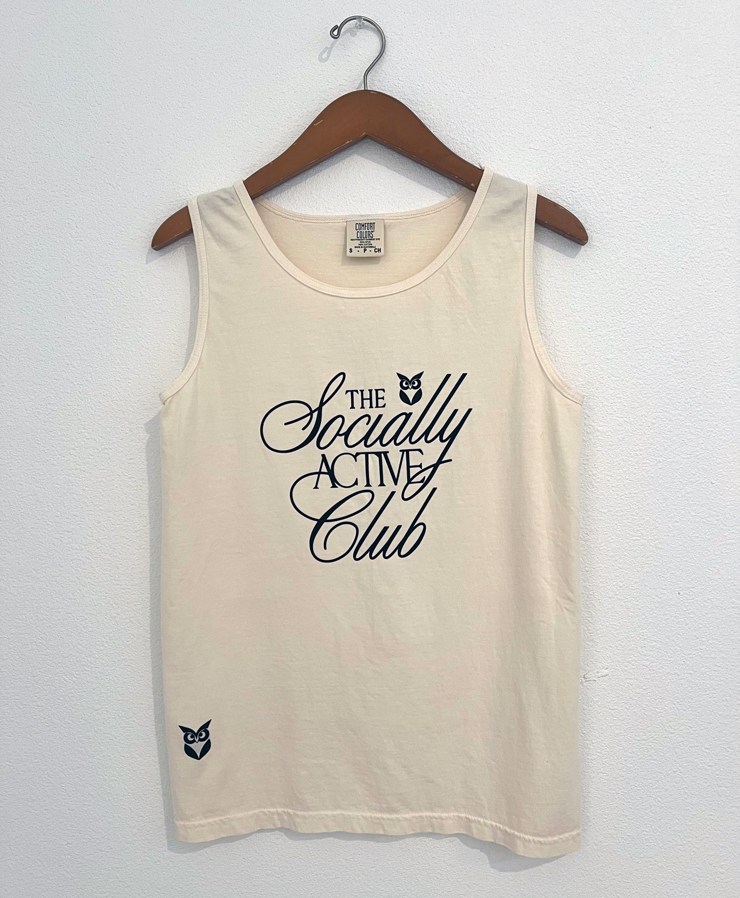 Ivory Social Tank Top