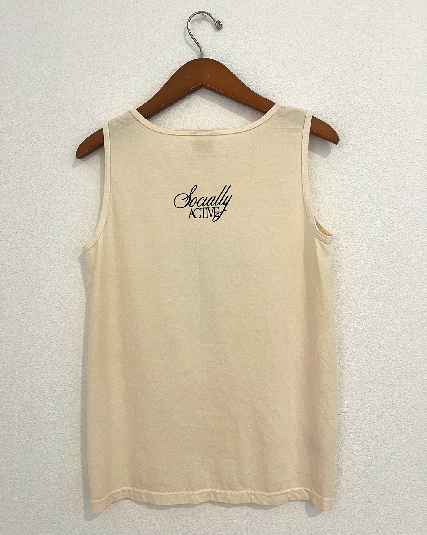 Ivory Social Tank Top